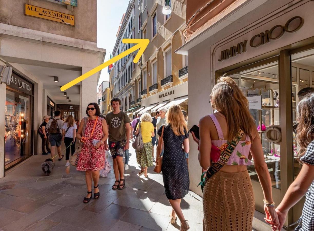 Venezia-San Marco View On Luxury Shopping Street Apartment Ngoại thất bức ảnh